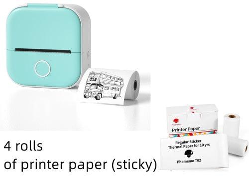 Portable Mini Bluetooth Label Printer