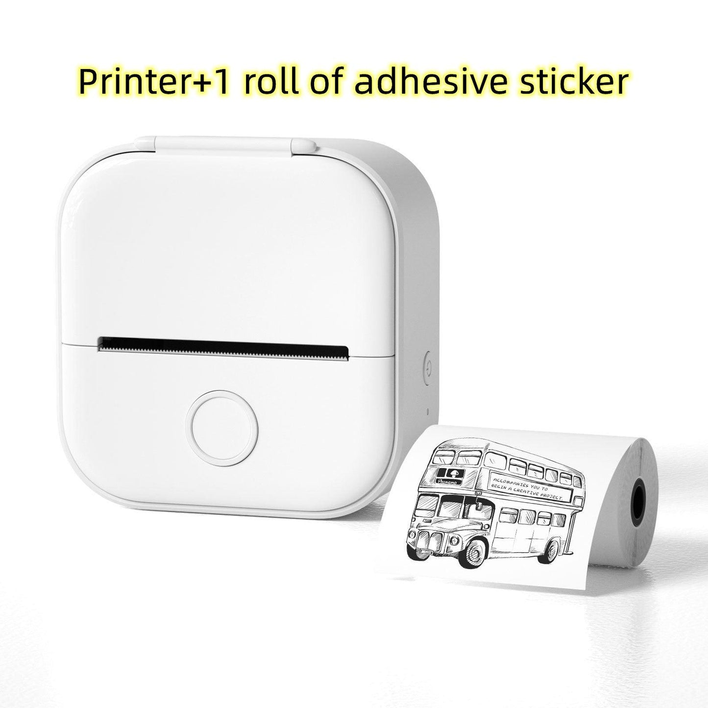 Portable Mini Bluetooth Label Printer