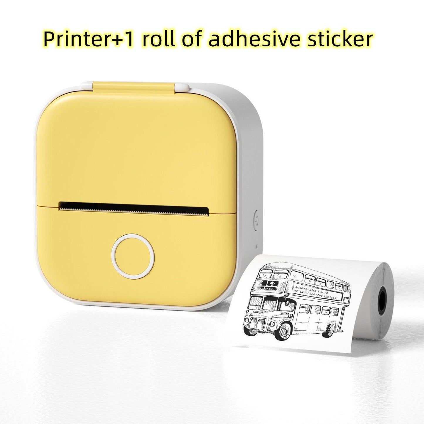 Portable Mini Bluetooth Label Printer